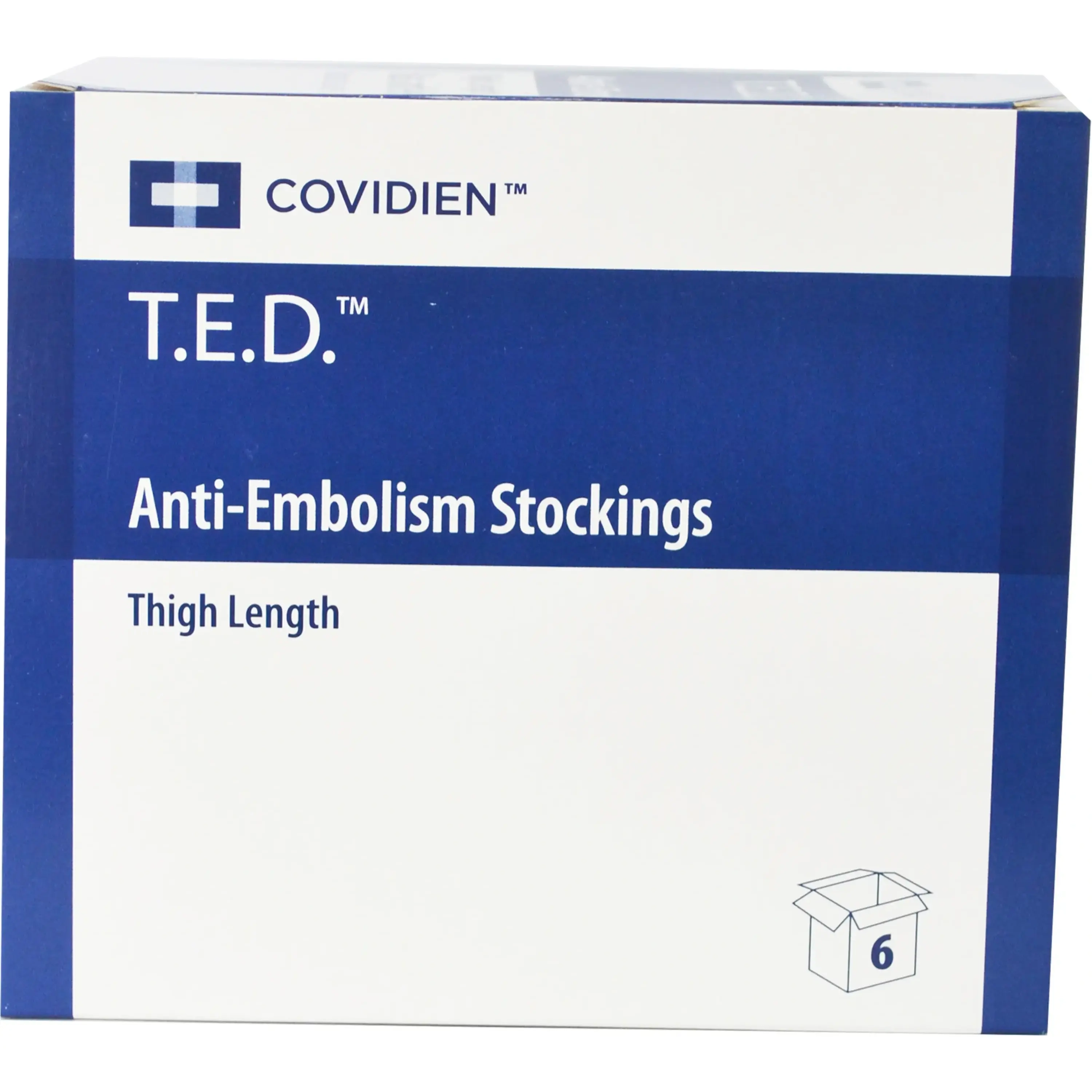 Covidien Ted Anti-embolism Stocking 3856lf Size L Long | Thigh Length